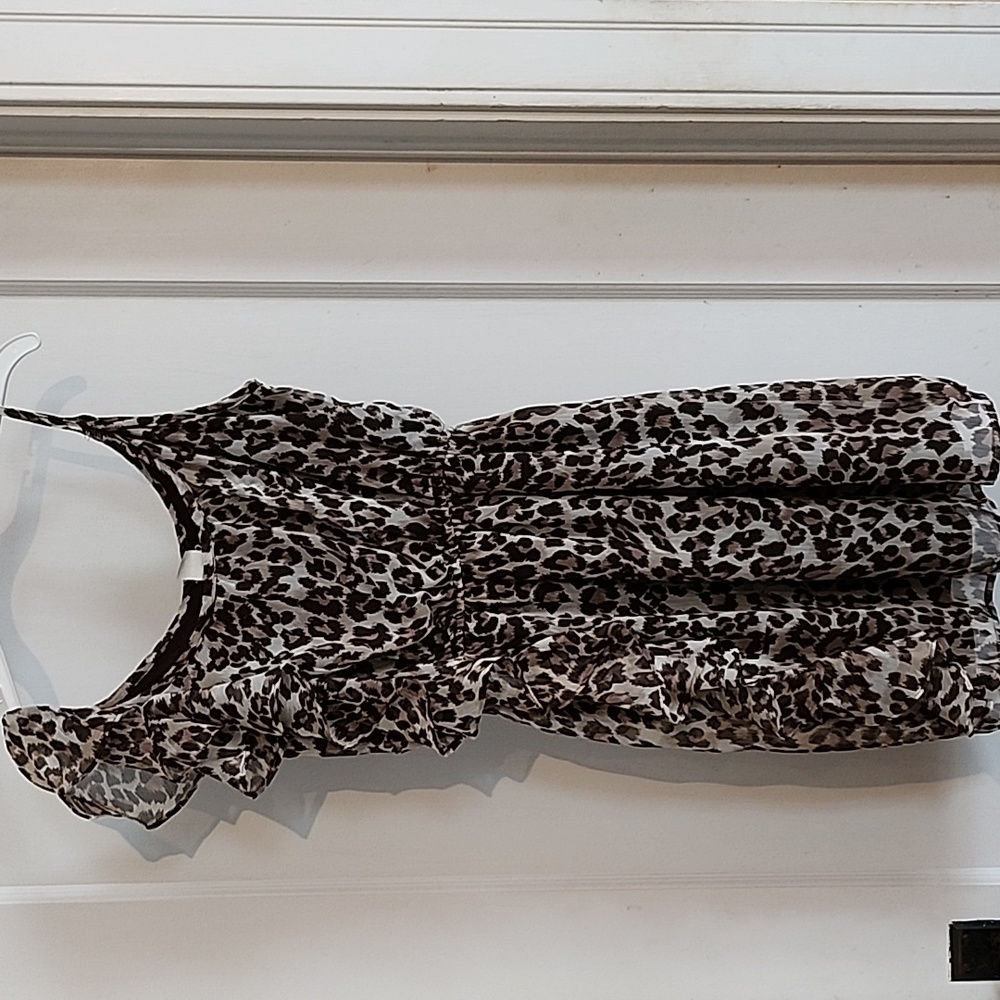 Deb Leopard Color Romper